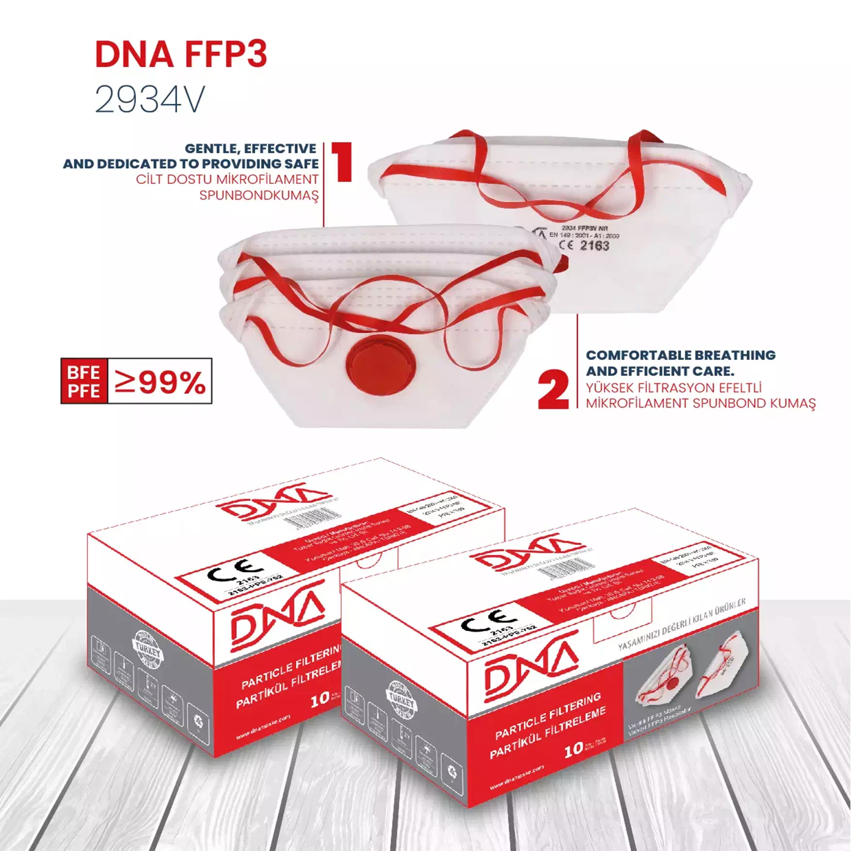 DNA FFP3-2934V